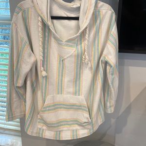 Long sleeve pastel top